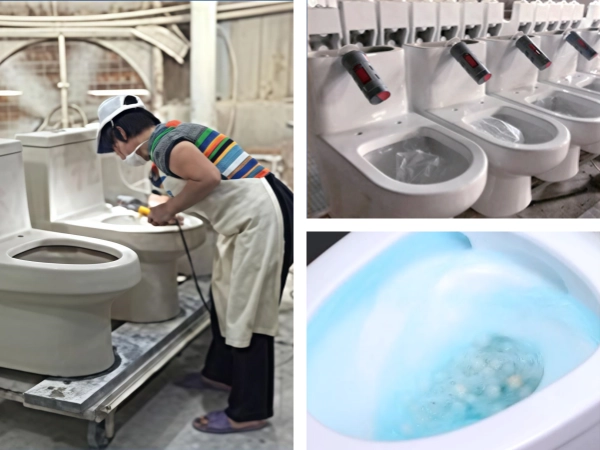 Ceramic Toilet & Basin Factory Testing