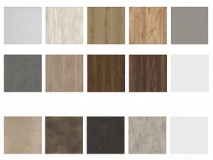 Custom Bathroom Cabinet Surface Color