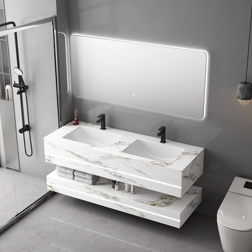 Wholesale Marble Bathroom Cabinet Vanity Manufacturer