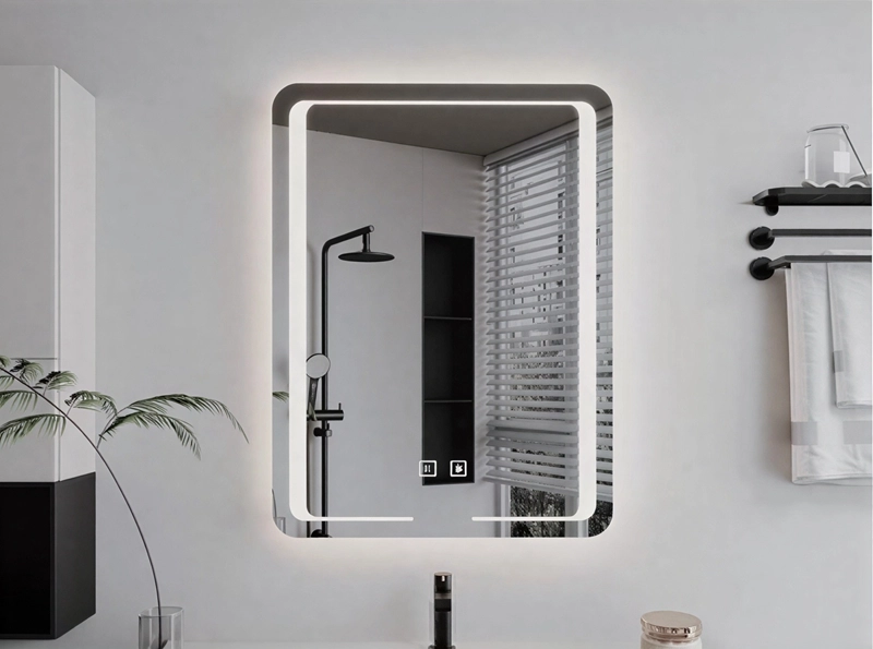 custom bathroom mirror
