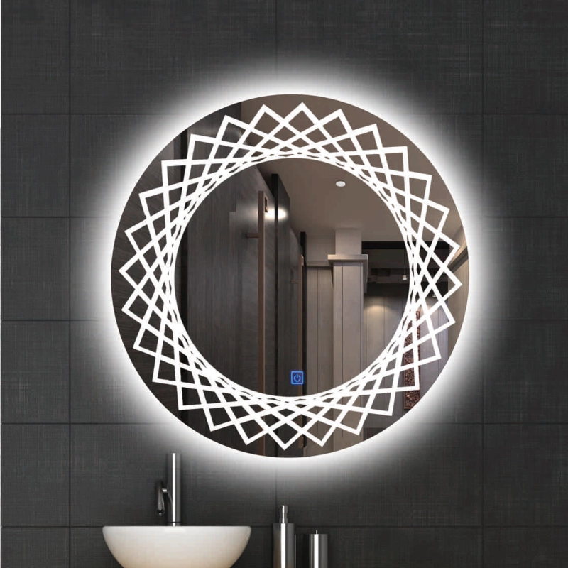 custom mirrors for bathrooms L1133