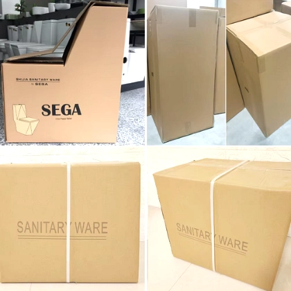 custom sanitary ware packaging solution