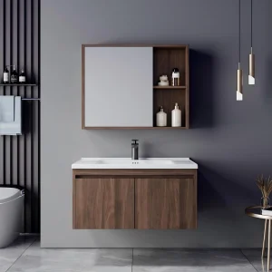 armário de casa de banho em MDF por atacado