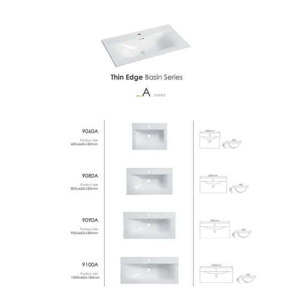 wholesale cabinets wash basin 90A