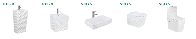 SEGA Designer Sanitary Ware Diamond Series Wholesale