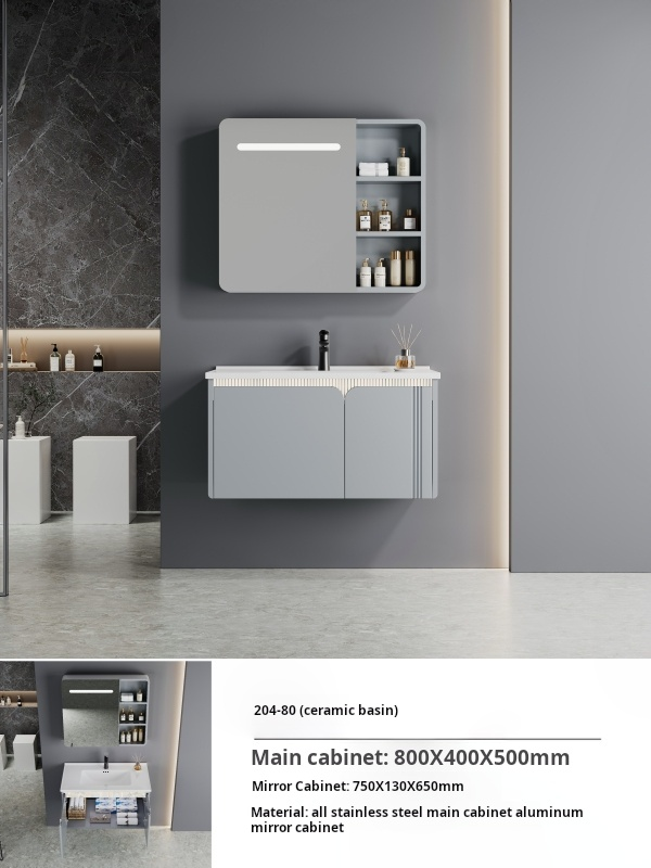 wholesale small bathroom vanity 204-80