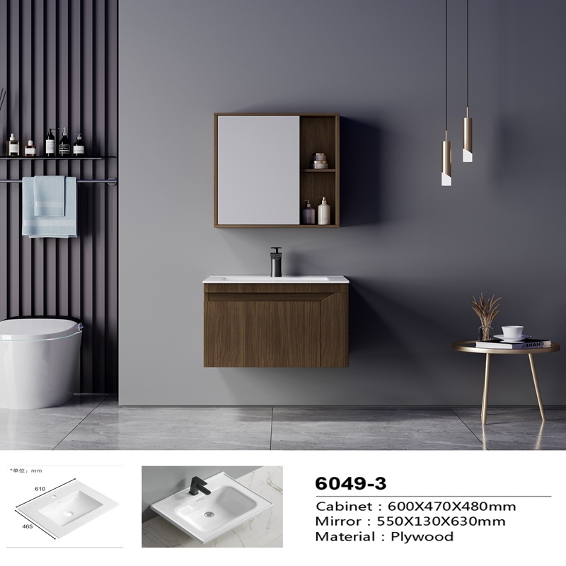 Agency Plywood Bathroom Cabinet SJW2009-3