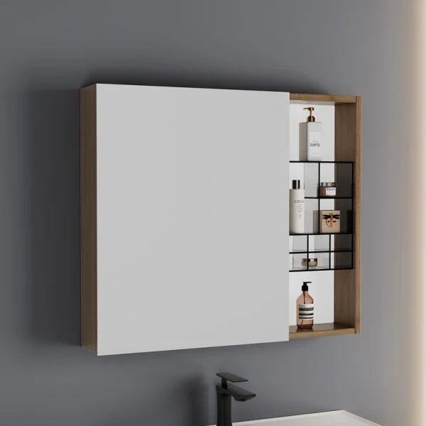 Custom Stainless Steel Bathroom Cabinet SJS4003-4 (1)