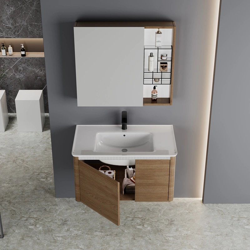 Custom Stainless Steel Bathroom Cabinet SJS4003-6 (1)
