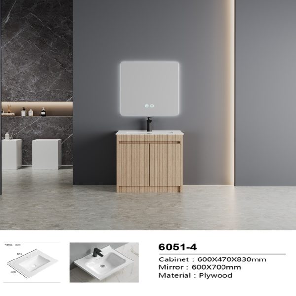 Customize Plywood Bathroom Cabinet SJW2011-4