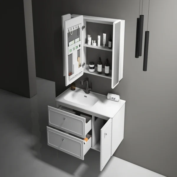Export Plywood Bathroom Cabinet SJW2066-1