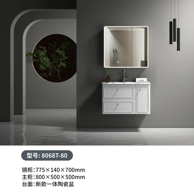 Export Plywood Bathroom Cabinet SJW2066-80MM