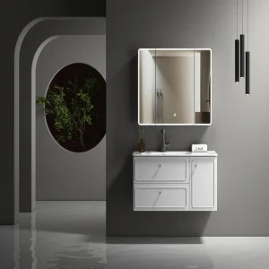 Export Plywood Bathroom Cabinet SJW2066-90-100