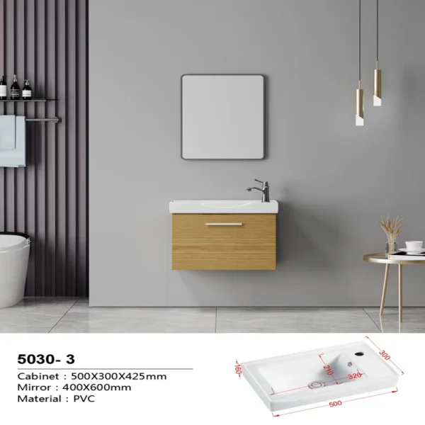 Export Suppliers Plywood Bathroom Cabinet SJP1004-3