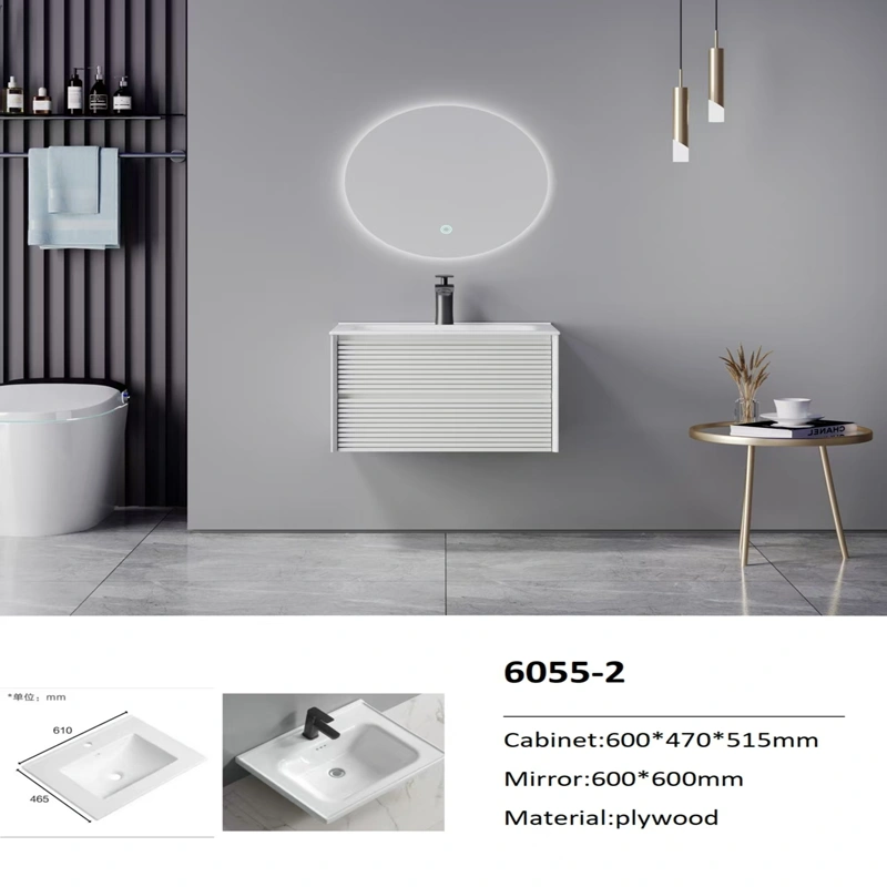 Factory Plywood Bathroom Cabinet 6055-2