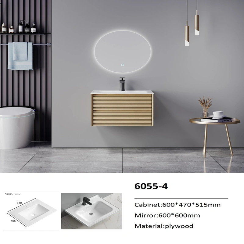 Factory Plywood Bathroom Cabinet 6055-4