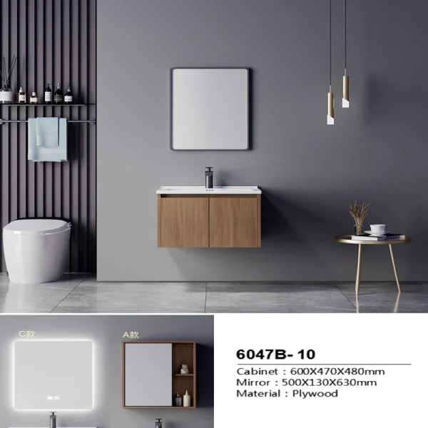 Manufacturer Plywood Bathroom Cabinet SJW2007-10M