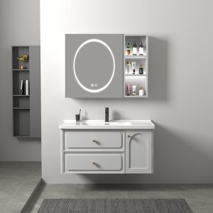 Manufacturer Plywood Bathroom Cabinet SJW2068-80