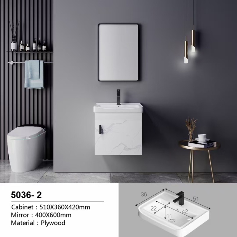 Supplier Plywood Bathroom Cabinet SJW2005-2