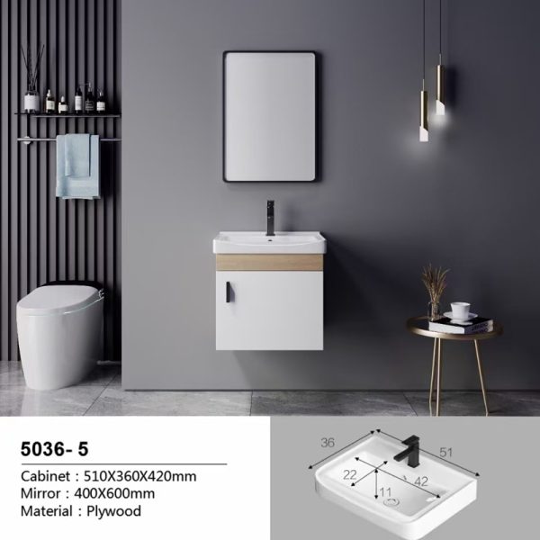 Supplier Plywood Bathroom Cabinet SJW2005-3