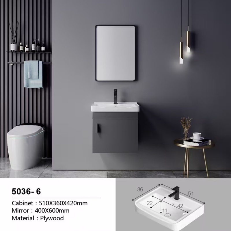 Supplier Plywood Bathroom Cabinet SJW2005-4
