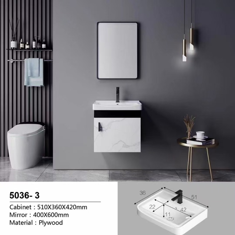 Supplier Plywood Bathroom Cabinet SJW2005-5