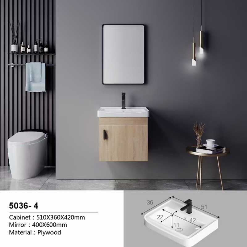 Supplier Plywood Bathroom Cabinet SJW2005-6