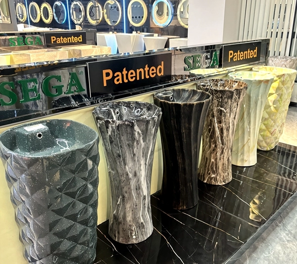 Wholesale exquisite large pedestal basins