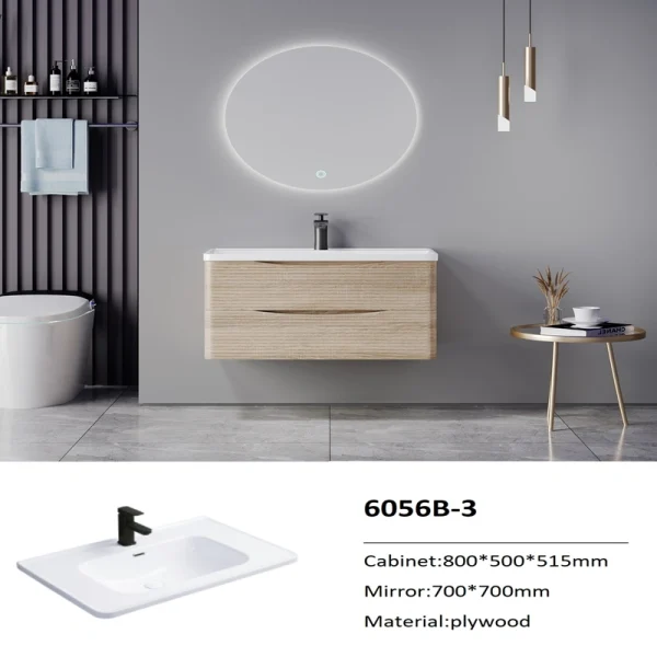 Wholesaler Plywood Bathroom Cabinet SJW2016-3M