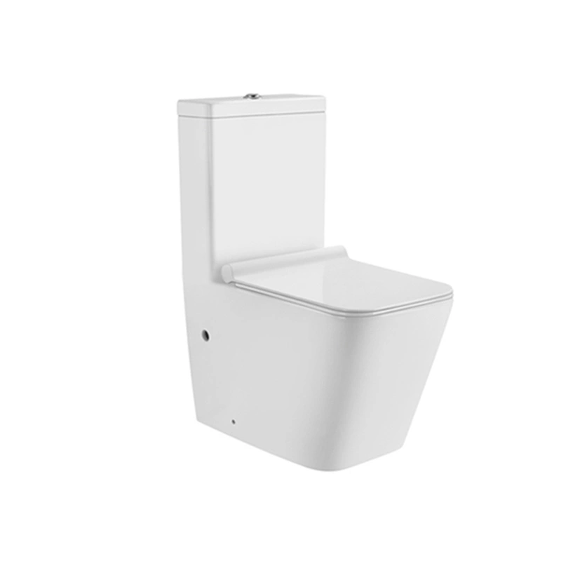 Wholesale Single Piece Toilet, Rimless One-Piece Toilet with Dual Cross Flushing System Custom M-9056
