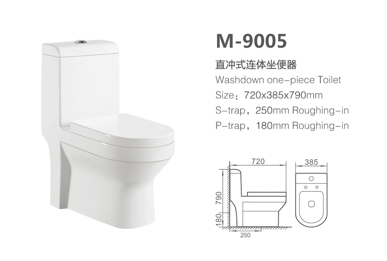 Manufacturer One-Piece Toilet M-9005