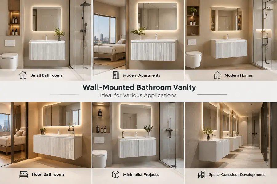 Wall-Mounted vs Freestanding Bathroom Vanity