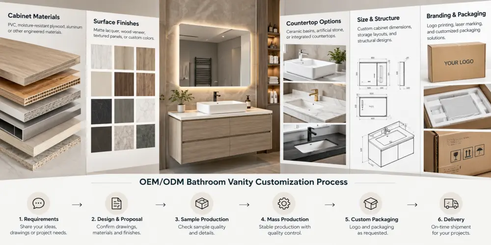Wall-Mounted vs Freestanding Bathroom Vanity